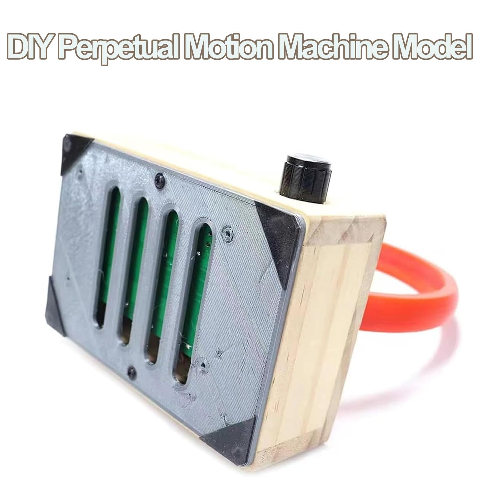 Modell Einer Perpetuum-Mobile-Maschine Zum Selberbauen, Experimentierkasten Für Elektromagnetische Zyklotrone, Kugelspule Für Kreisförmige Bewegung, Wissenschaftliches Lehrmodell Für Labor Und Klassen