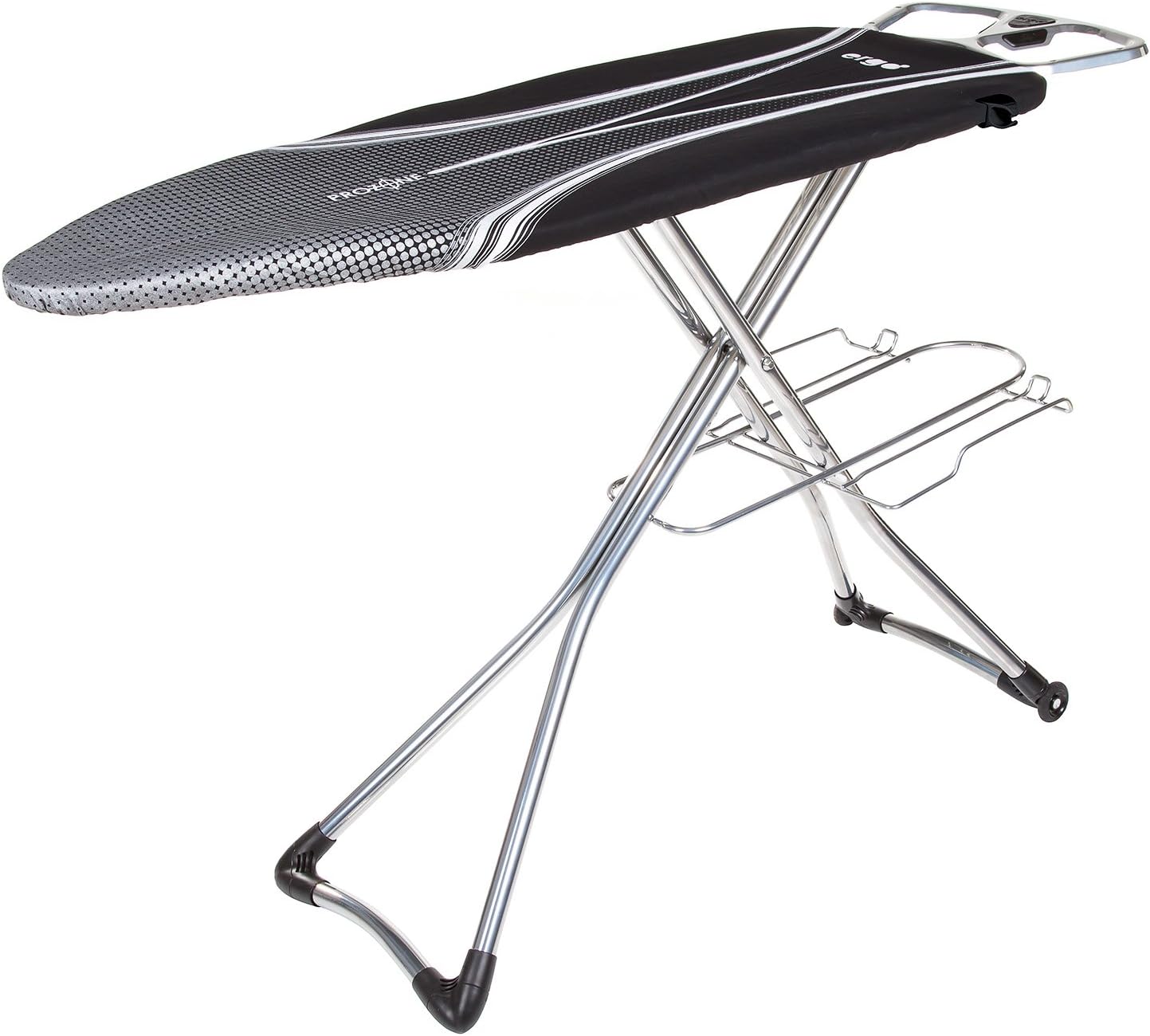 Minky HH40701115HG Ergo Supreme Ironing Board, Chrome, 122 x 43 cm