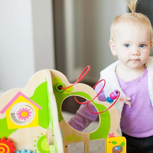 Miniatura 5 de Fat Brain Toys Forest Friends Discovery Tree - Centro de actividades de aprendizaje temprano, 2+