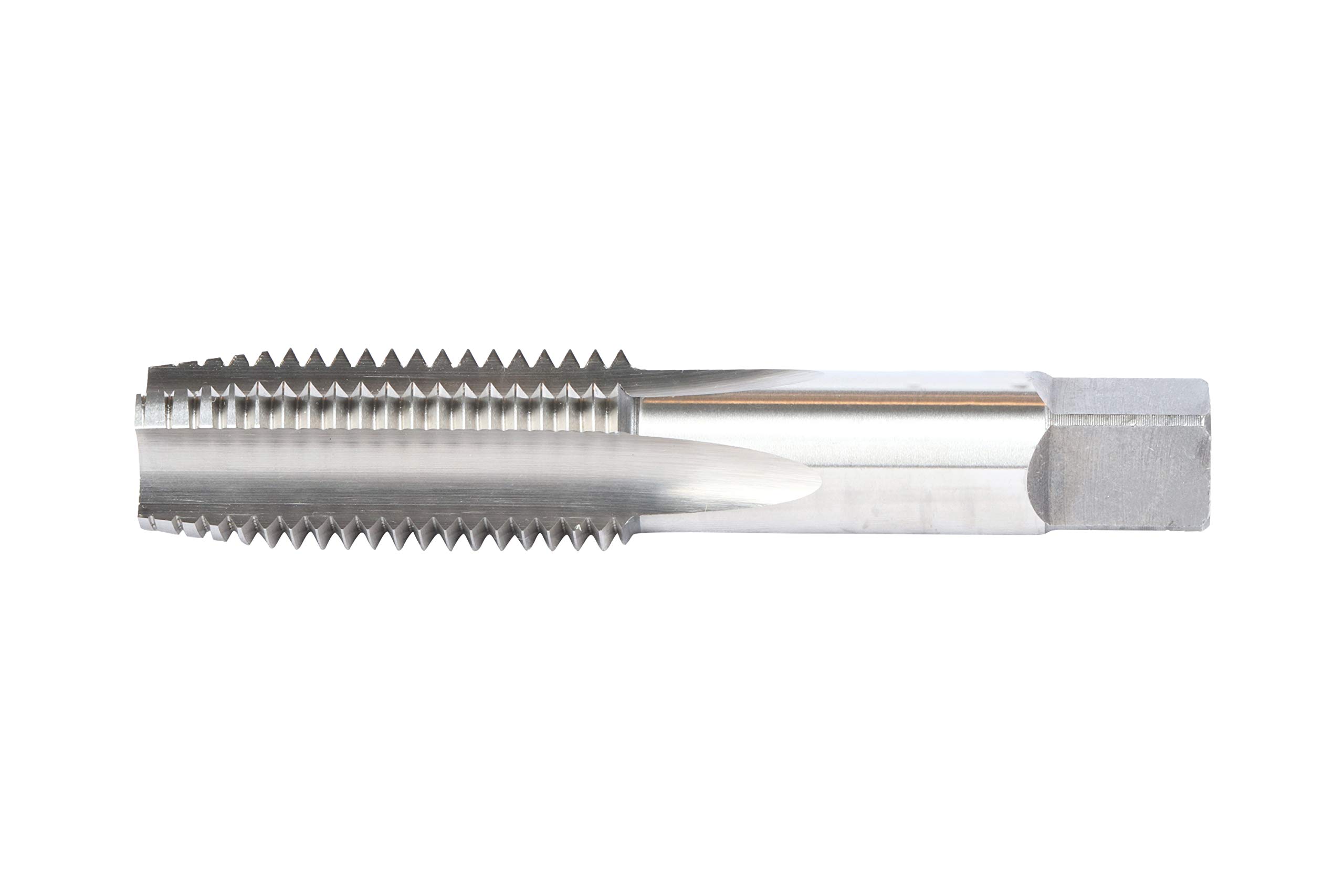 WIDIA GTD 11911 7353 Maintenance Hand Tap, Plug Chamfer, Right Hand Cut, 4 Flutes, 6H Fit, 56.358 mm Thread Length, M24 X 3, HSS, Uncoated