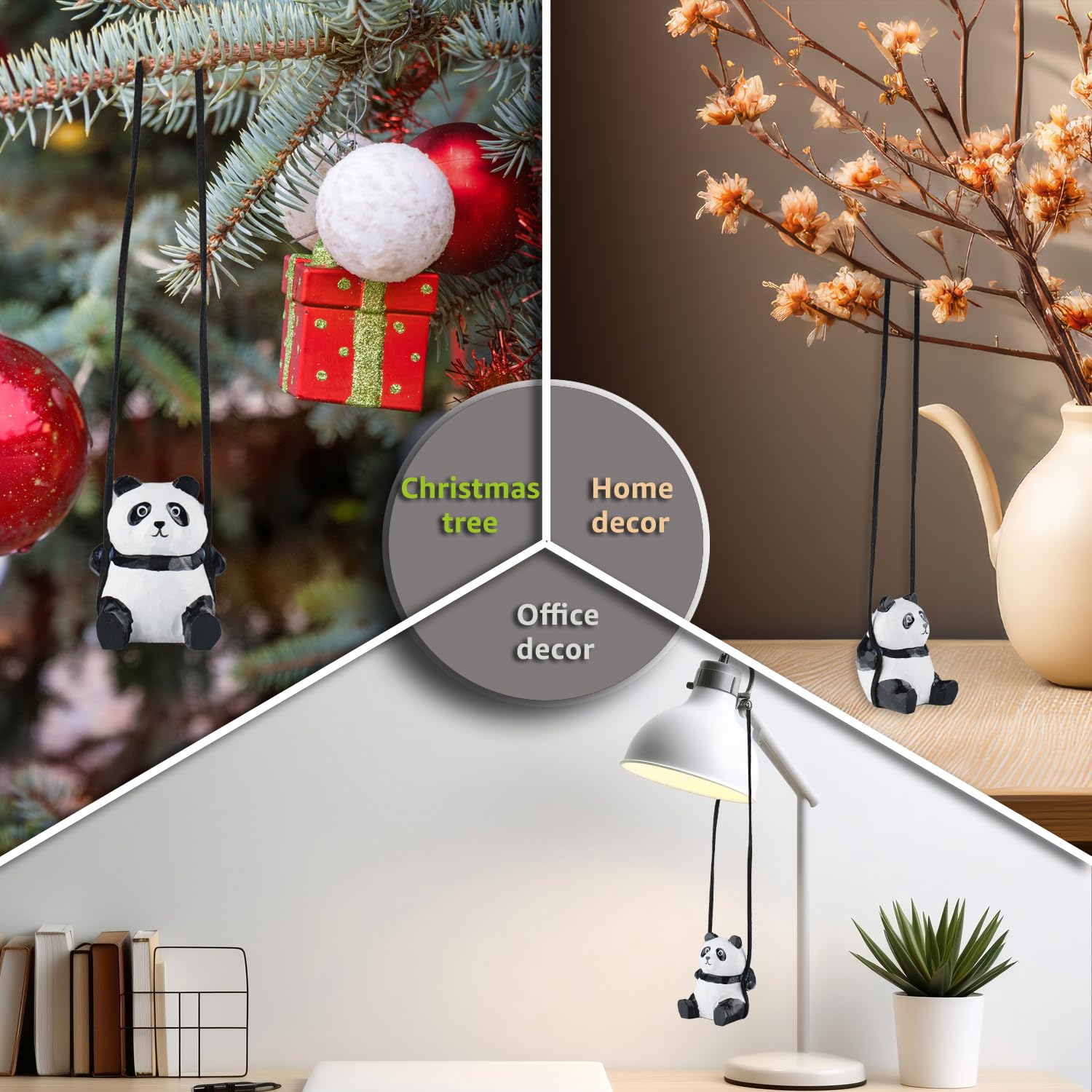 Ornamento Auto Giraffa In Legno Handmade | Appendisco Specchietto | Design Carino E Originale