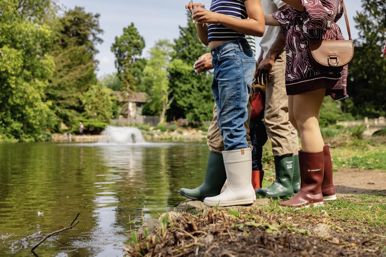 DUNLOP Amsterdammer - Botas de agua impermeables y modernas para mujer - Diseño elegante - Ligeras y duraderas para el uso diario – Tallas 36–42