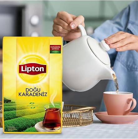 Lipton Doğu Karadeniz Bergamot Aromalı Dökme Çay 1000 gr x 4 Adet
