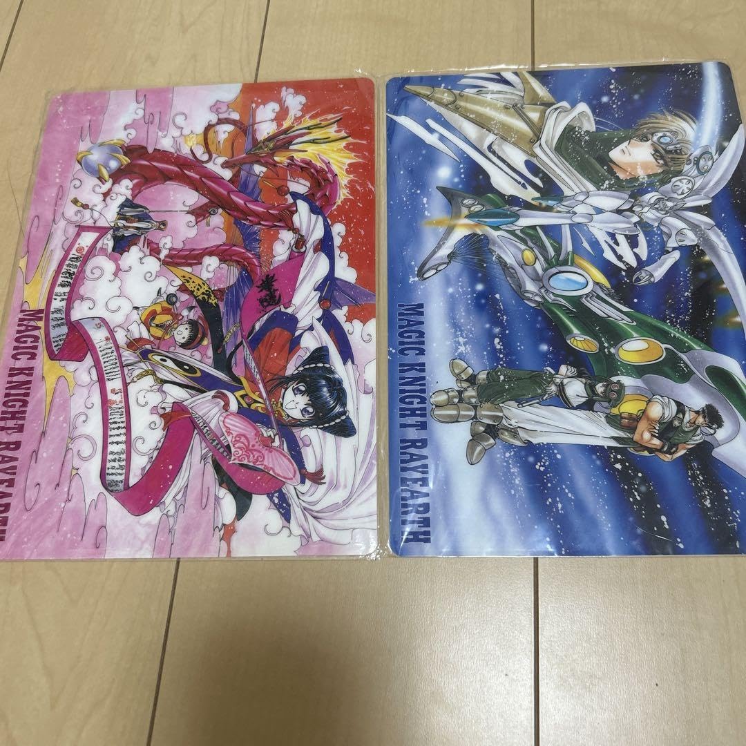 Amazon.co.jp: 魔法騎士レイアース 下敷き ノート まとめ売り