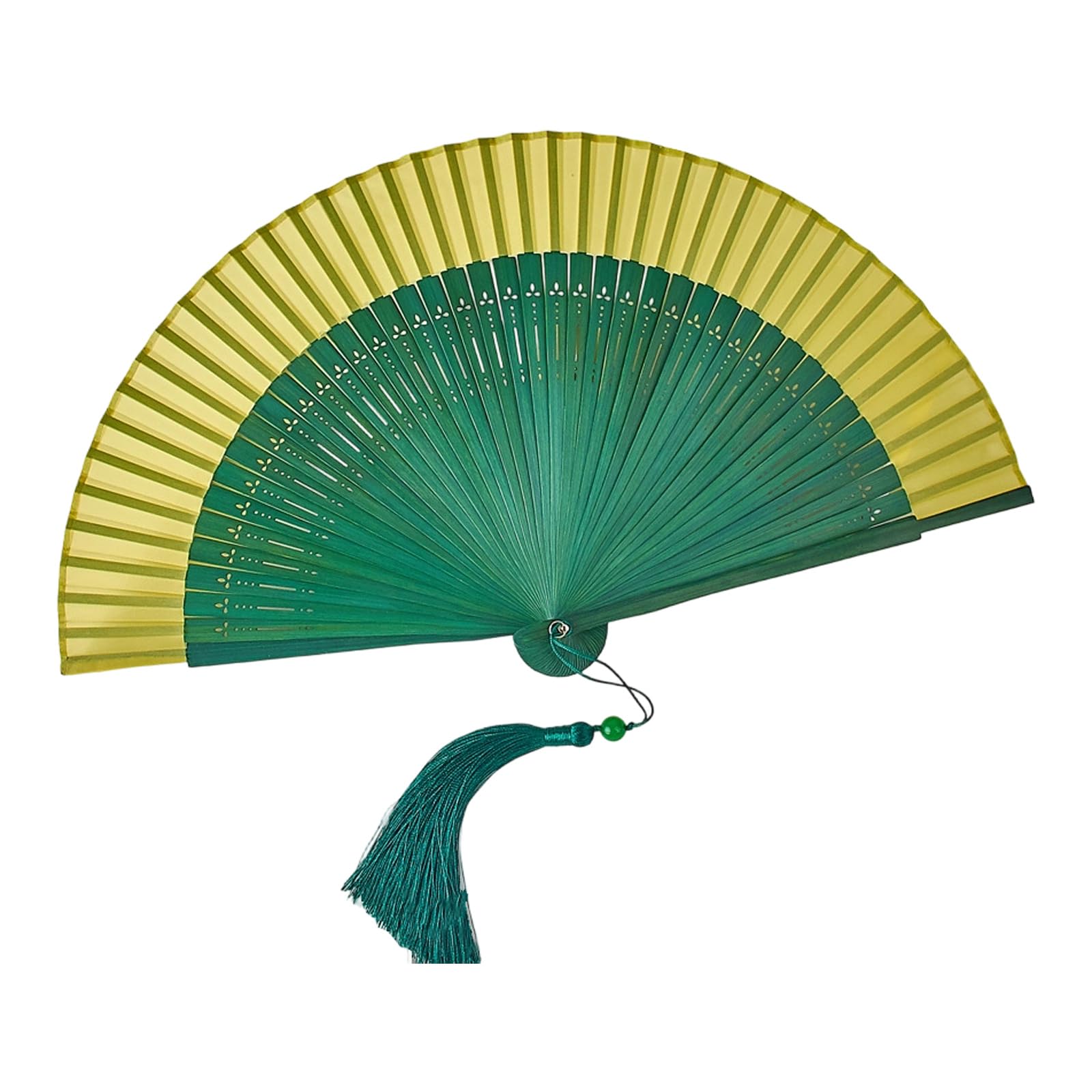 Uqezagpa Retro Folding Wooden Hollow Carved Fan Handheld Chinese Fan Decorative Hand Fanned, Photography Props Home Decorations Wooden Hand Wood Handheld Folding