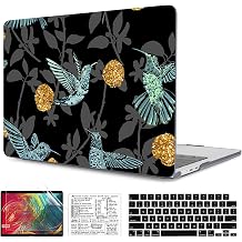 Compatible with MacBook Air 15 inch Case 2026 2025-2023 Release M5 A3448 M4 A3241 M3 A3114 M2 A2941 Plastic Shell Case with Keyboard Cover & Mac OS Keyboard Sticker Hummingbird