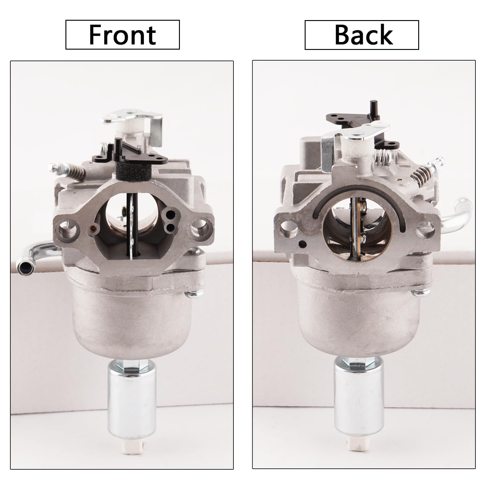 WateryWave 796109 594593 Carburetor for Brig-gs & Strat-ton 591731 590400 796078 498811 794161 795477 14.5HP-21HP Engine Craftsman Riding Mower Lawn Tractor with Clamp Gasket Fuel Filter - Image 2