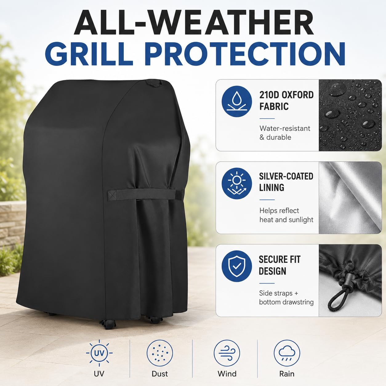 Grillabdeckung für Broil King Sovereign 90 2013-2016
