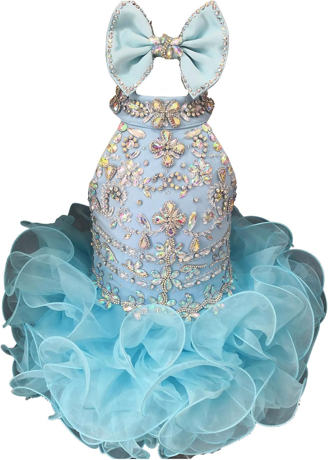 Jenniferwu Infant Toddler Baby Newborn Little Girl's Pageant Party Birthday Dress