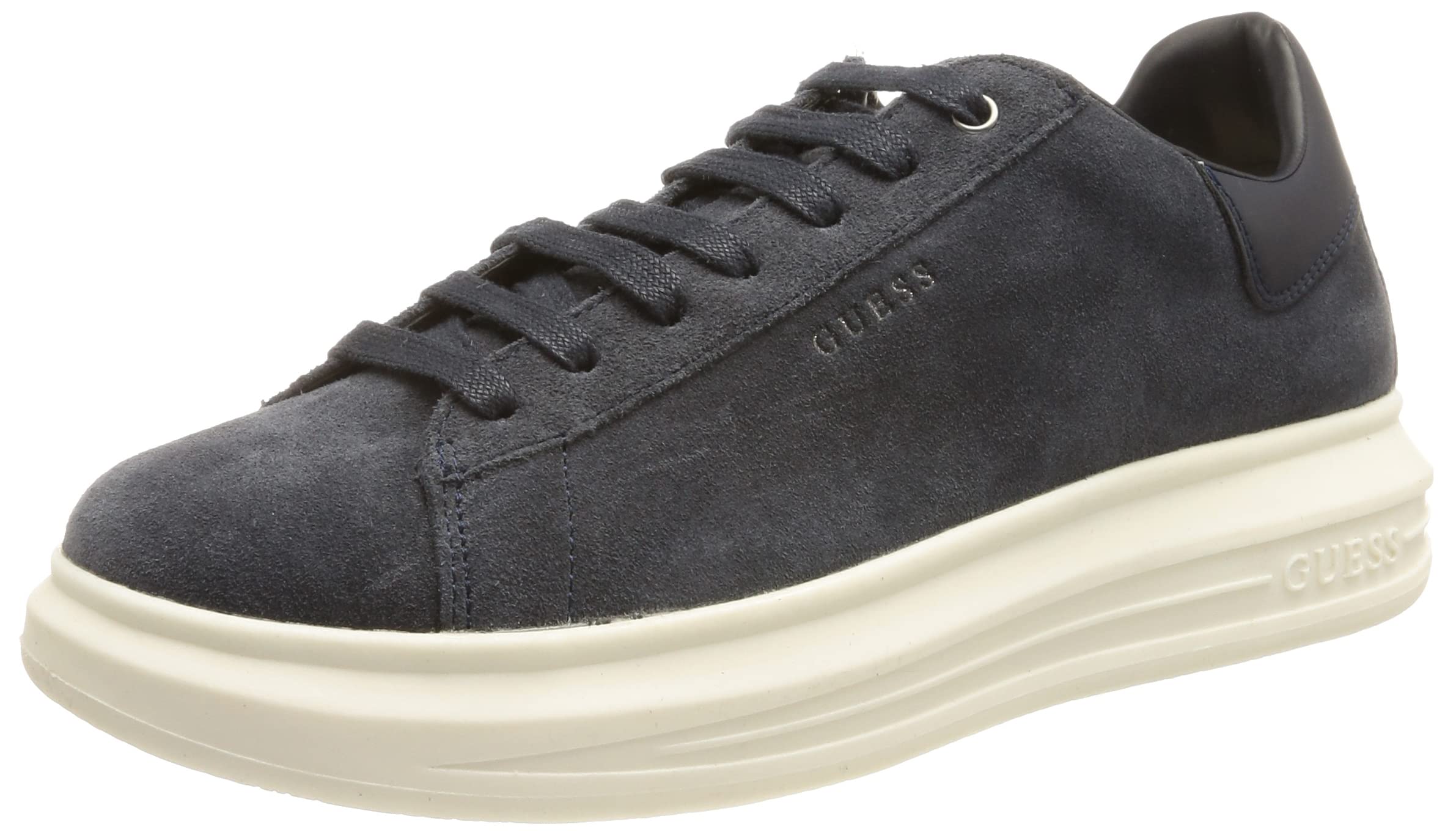 GUESS Men's Vibo Gymnastics Shoe, Blue, 45 EU