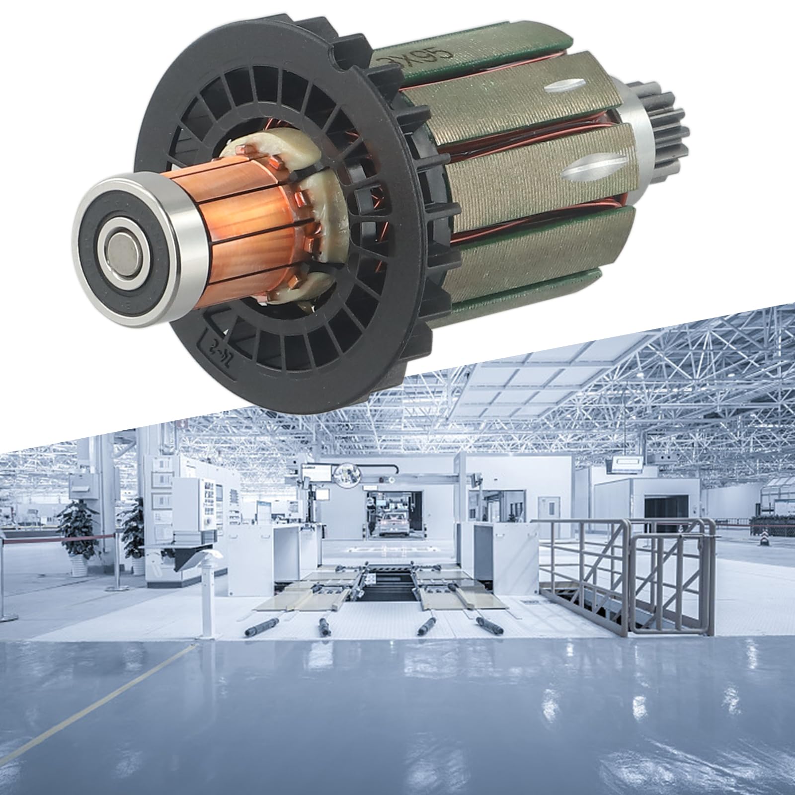 Kommutator, Elektrisch Motor Kommutator, Metallbohrer, Zubehör Für Mak 6194960 Bohrer 18 V Anker für BHP458 BDF458 DDF458 DHP458, verbesserte Leistung