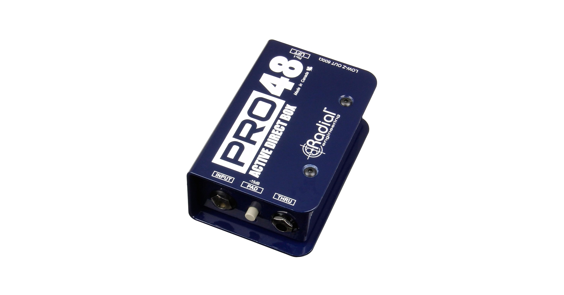 Amazon.com: Radial Pro48 Active 48-Volt Compact Direct Box