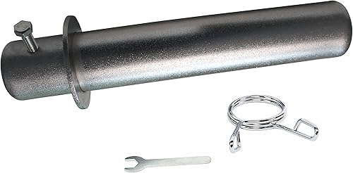 Miniatura 2 de 8" cromado olímpicos adaptador Sleeve (OD 1.875") W/Collar