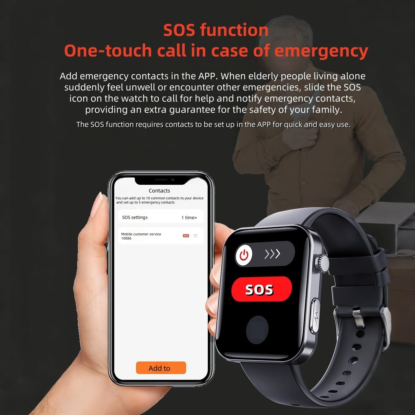 Męski i damski zegarek sportowy z monitorowaniem tętna z krokomierzem, połączenie Bluetooth, inteligentne przypomnienie o 52 trybach sportowych dla systemów Android i iOS