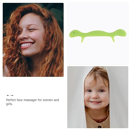 Miniatura 7 de EXCEART Ejercitador facial, pieza de boca, ejercicio muscular de mandíbula facial, dispositivo de ejercicio de boca con levantamiento de ángel,