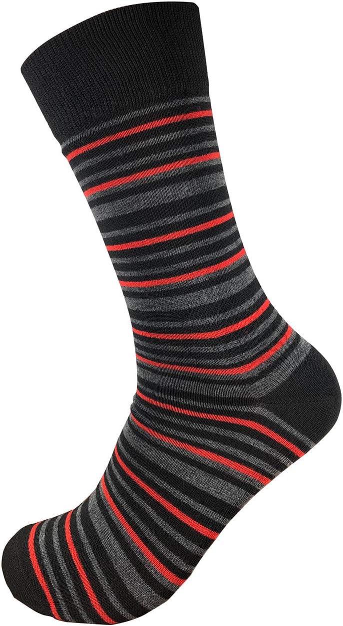 HHX YONLEE Dress Socks 5/6/10 Pairs Crew Argyle Colorful Cotton Novelty Casual Happy Fun - Image 4