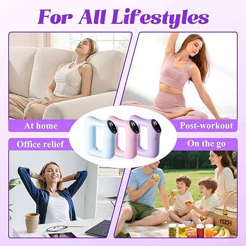 Miniatura 5 de Anillo multifuncional para fascia de cuerpo completo, vibración de tejido profundo, masajeador eléctrico ergonómico fascial, 3 modos  5 niveles