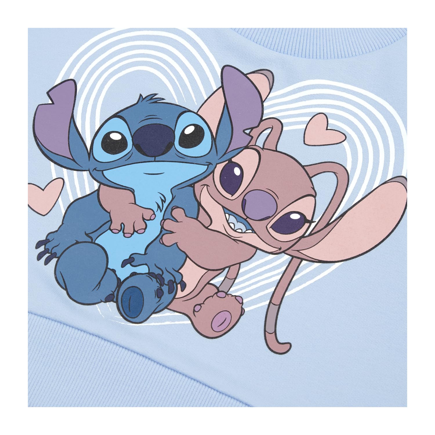Disney Lilo & Stitch Survêtement pour fille, sweat-shirt court et pantalon de jogging pour filles et adolescentes de 5 à 15 ans