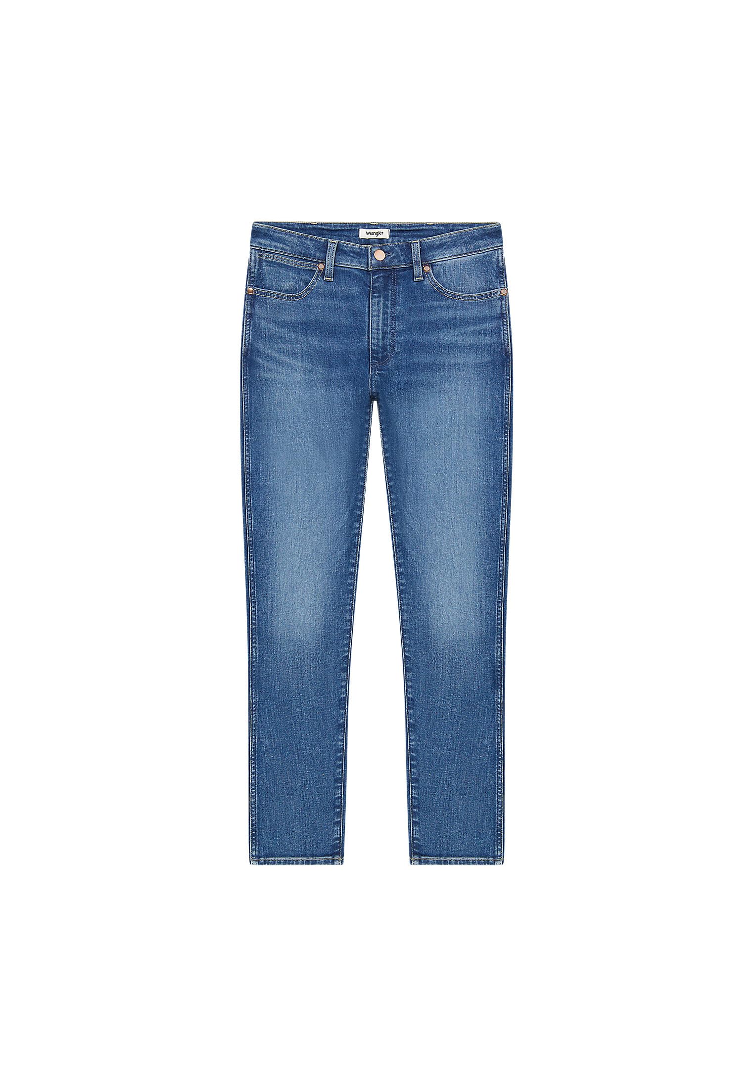 Wrangler Women's Skinny Jeans, Rebel Blue, 36W x 32L