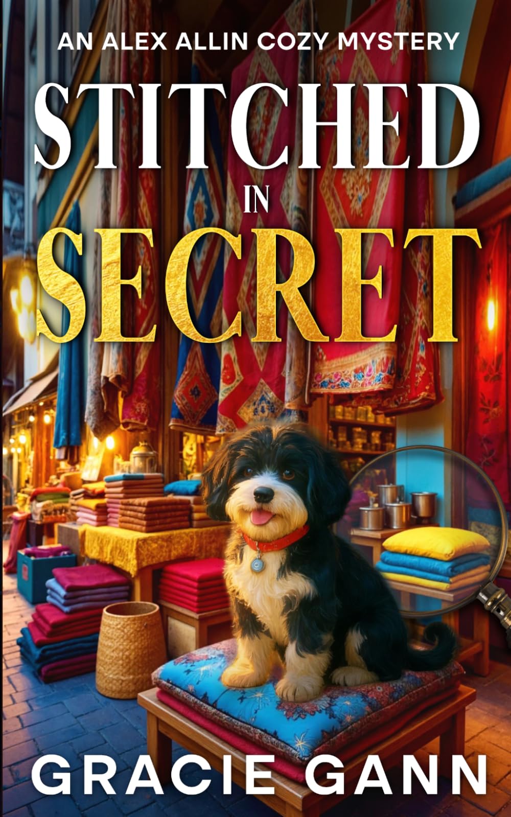 Stitched in Secret: An Alex Allin Cozy Mystery