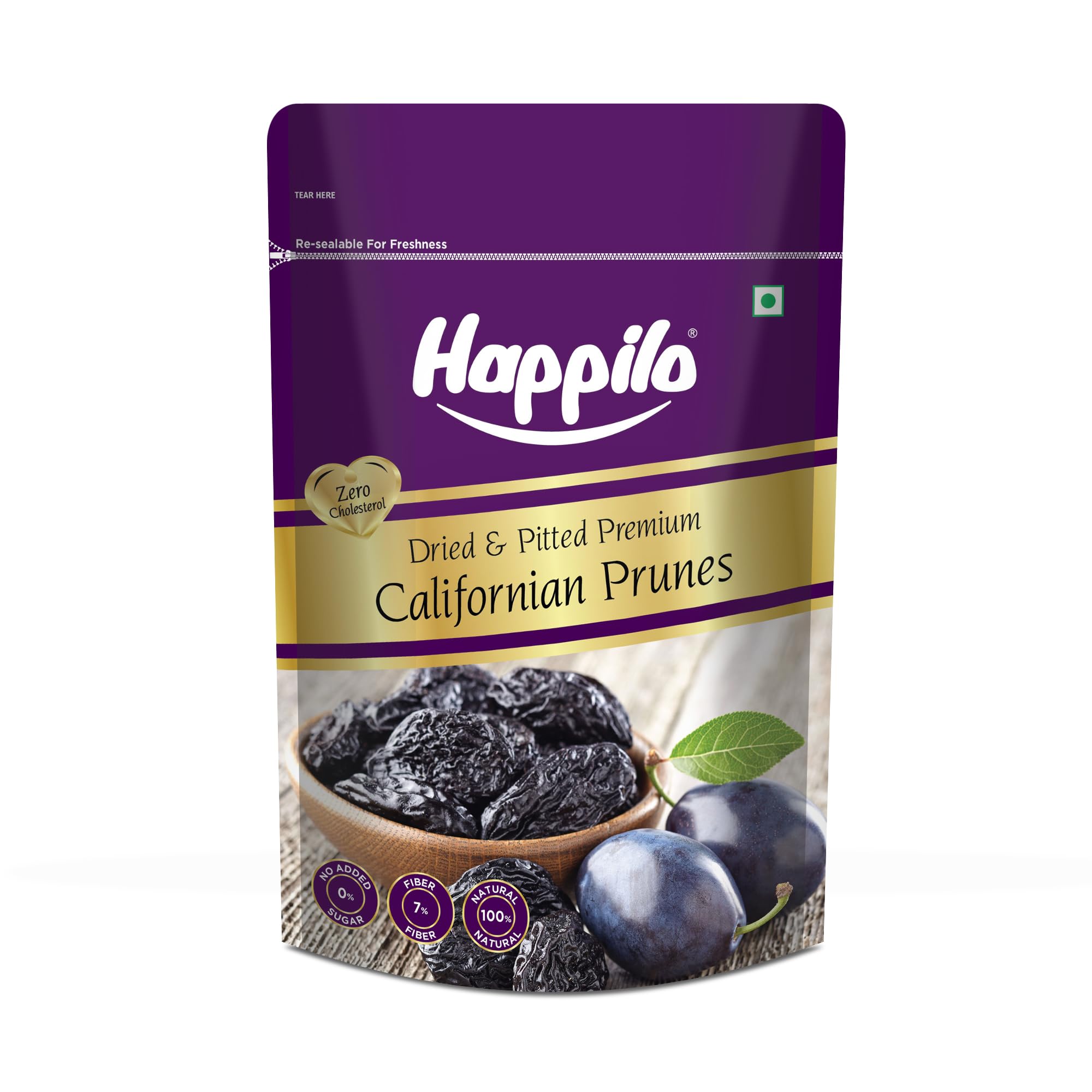 Happilo Premium Californian Pitted Prunes, 200g Healthy Snacks (B01LWVFCMF) Amazon Price History, Amazon Price Tracker