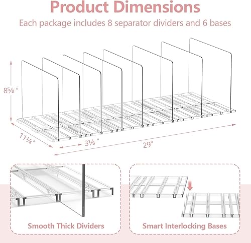 Miniatura 2 de Yecaye Organizador de bolso para armario, organizador ajustable de bolsa de armario, organizador de almacenamiento de bolsas de plástico