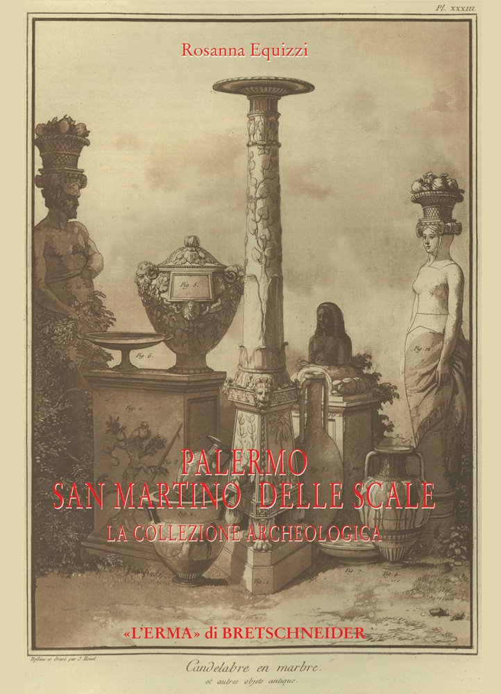 Histoire de la céramique archéologique de Palerme à San Martino Delle Scale : beau livre de salon