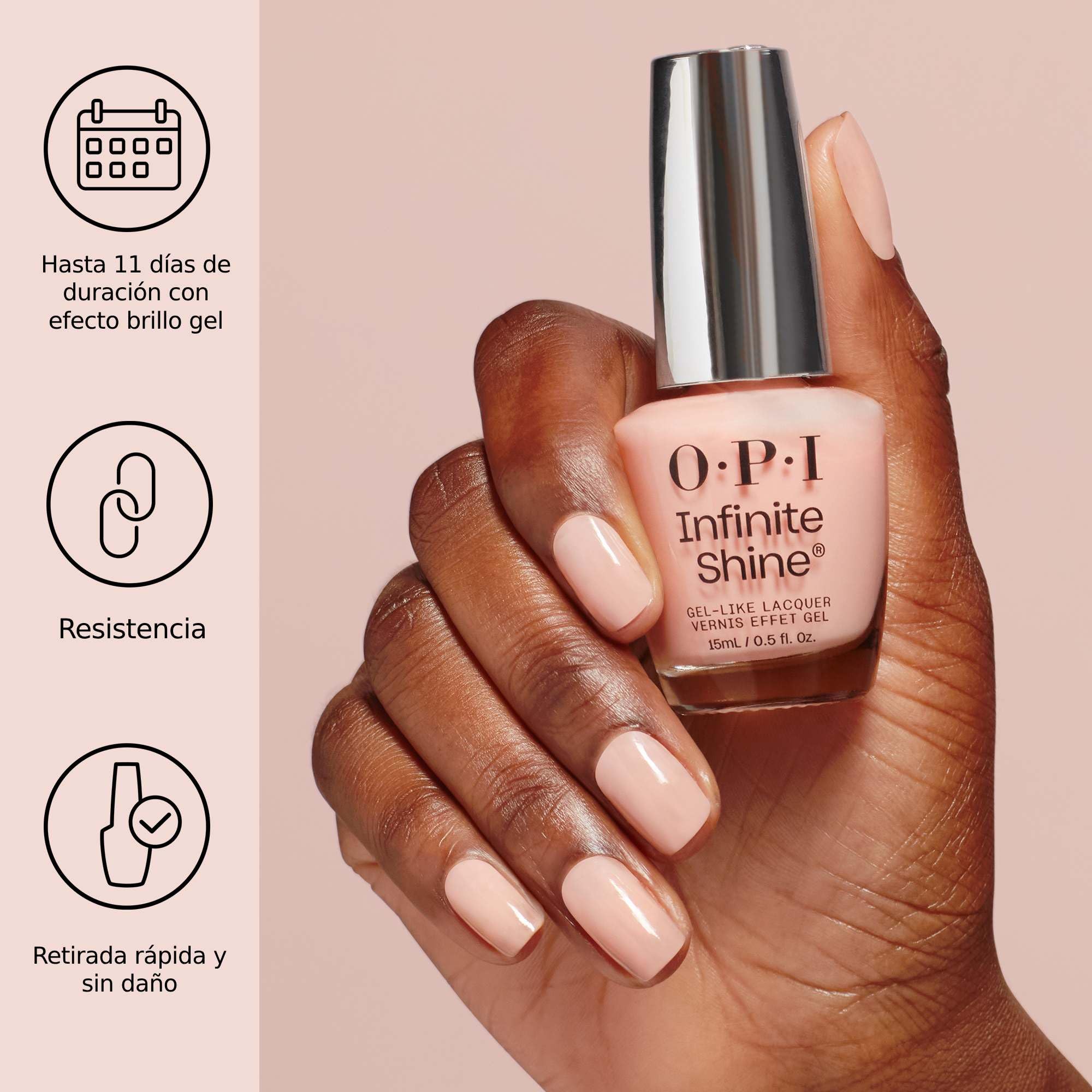 OPI Infinite Shine - Esmalte de Uñas Semipermanente de larga duración | Tonos Verdes y Azules