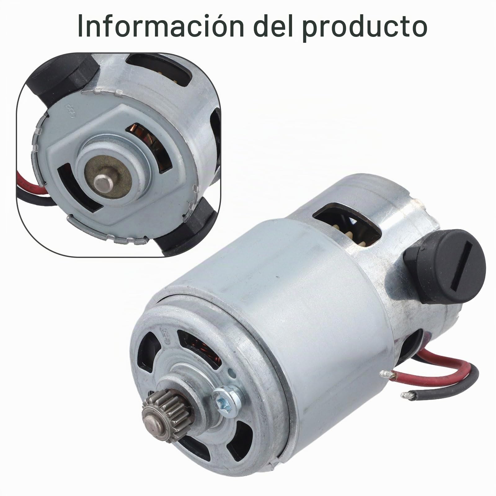 Motor de motor, 18 V, 16 dientes, motor 160702266N 1607022669 JOHNSON para Bosch GSB18V-21 GSR180-LI GSR18V-21