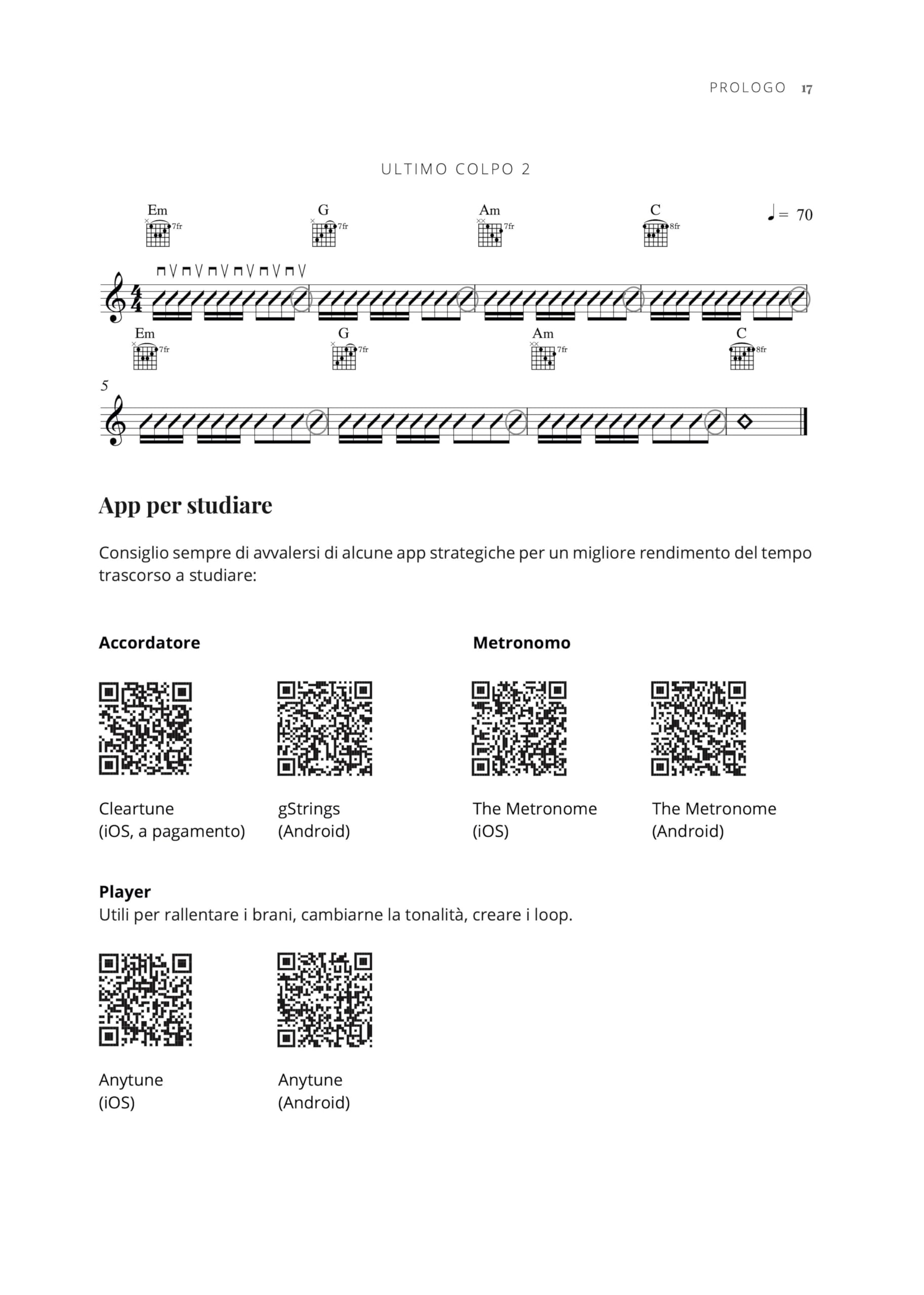 Accompagnare con la chitarra: Chitarra Ritmica, Chitarra accompagnamento