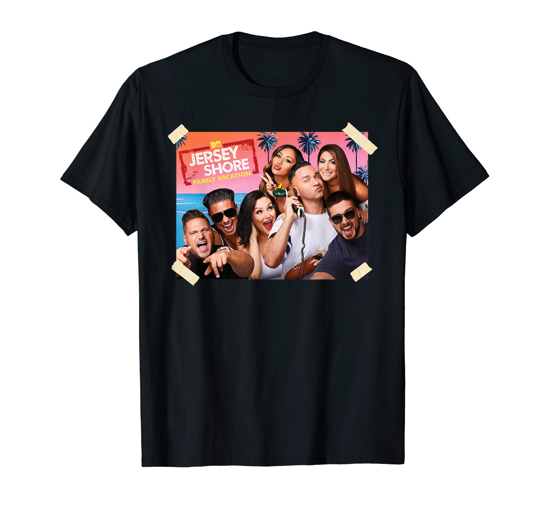 MTVJersey Shore Jersey Snapshot T-ShirtOEKO-TEX STANDARD 100