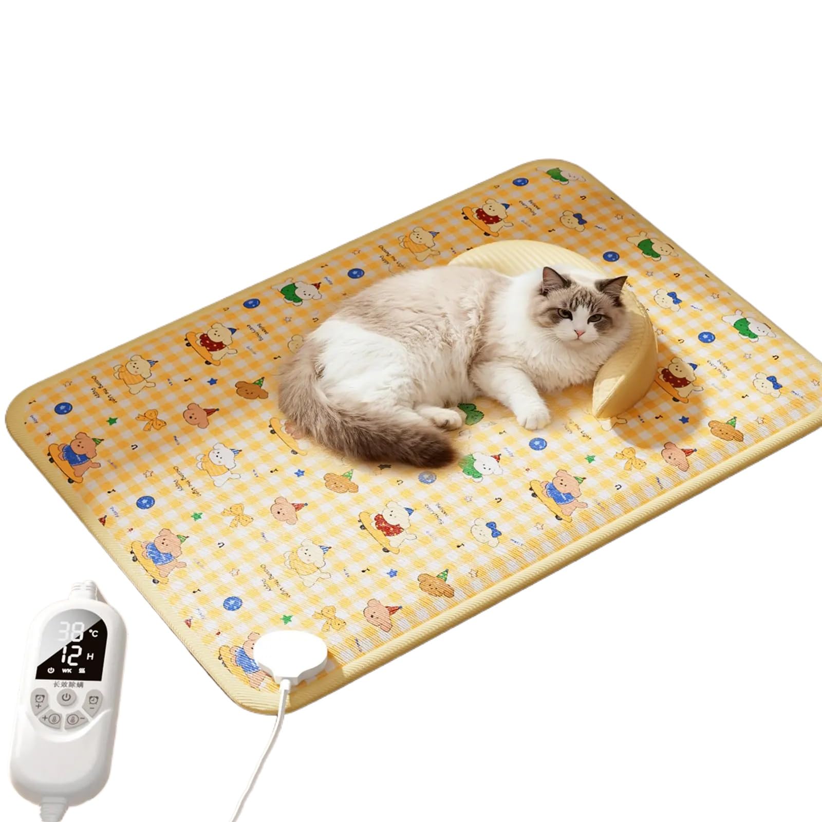 tappetino per animali domestici, Tappetino Riscaldante for Gatti, con Cuscino, Resistente(X Small)