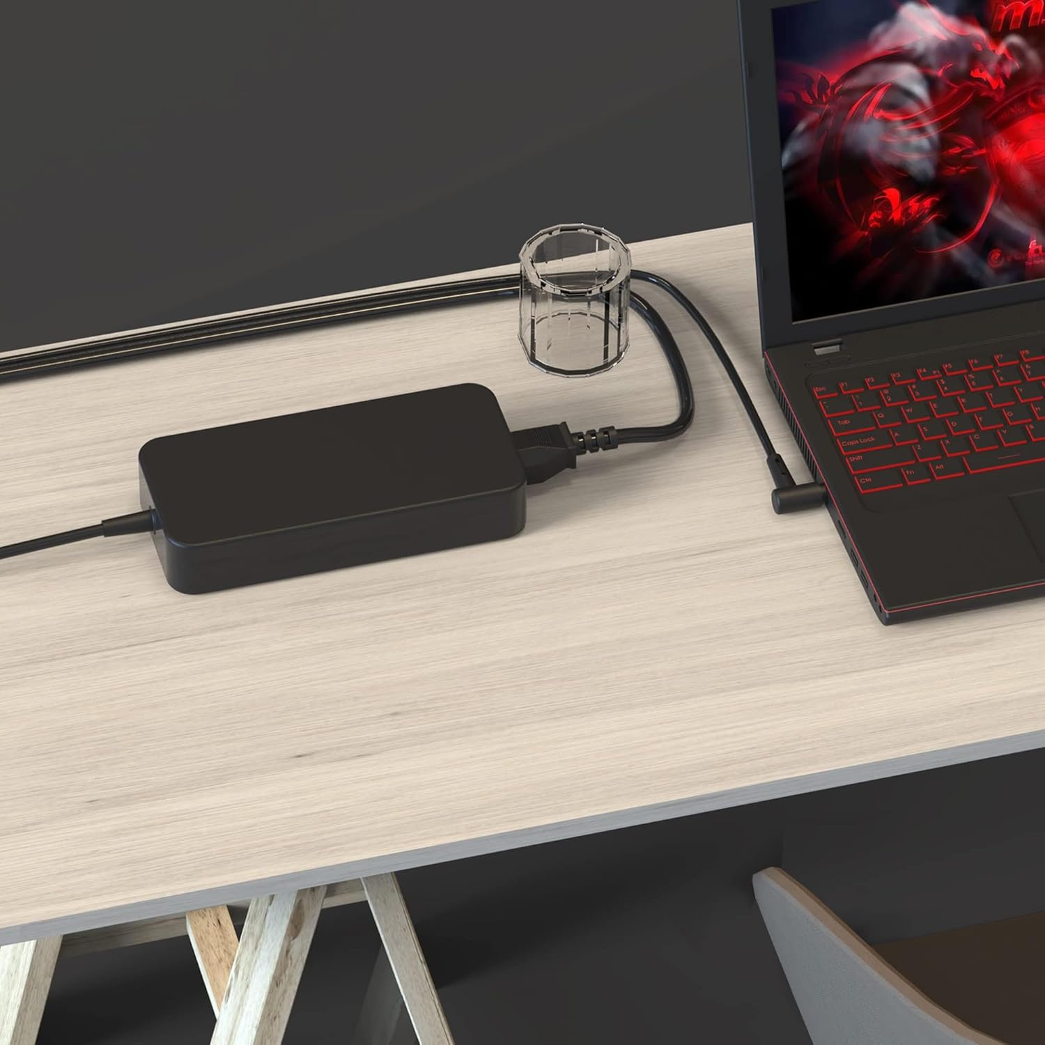 180W Laptop Charger, AC Charger for MSI Gaming Laptop GS65 GF63 GS63VR GT60 GT70 GF65 GF75 GS75 GS63 GE70 GE72 GE72VR GE62VR GS73VR GS43VR WS65 P65 GX60 Power Supply Cord