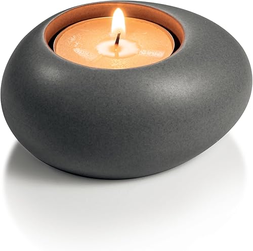 Miniatura 9 de Tescoma Portavelas de puerta, piedras, cerámica, bianco, 3.9x1.7x6.1 in