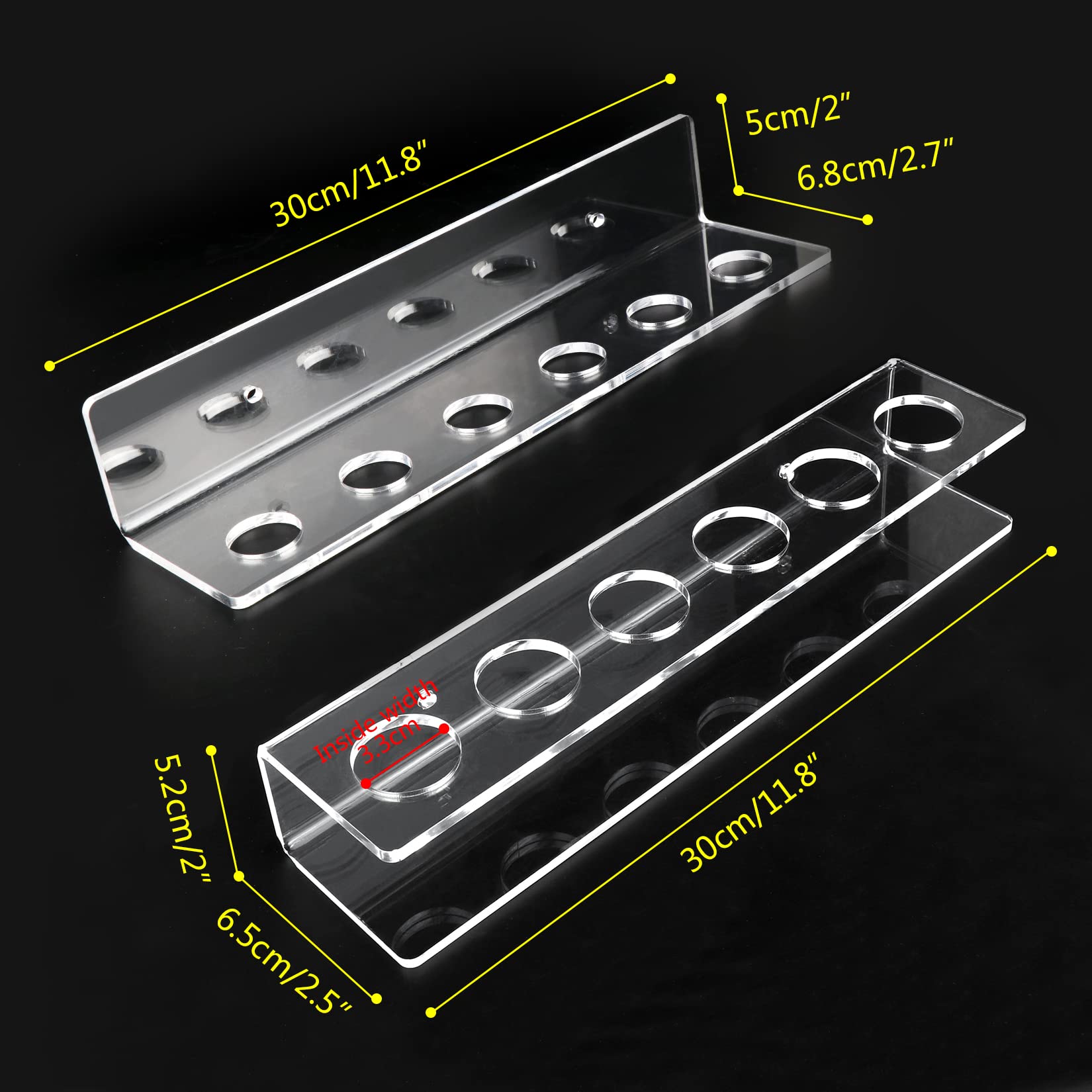 Snooker Cue Holder Pool Cue Set QWORK Wall-Mounted Pool Cue Rack ...