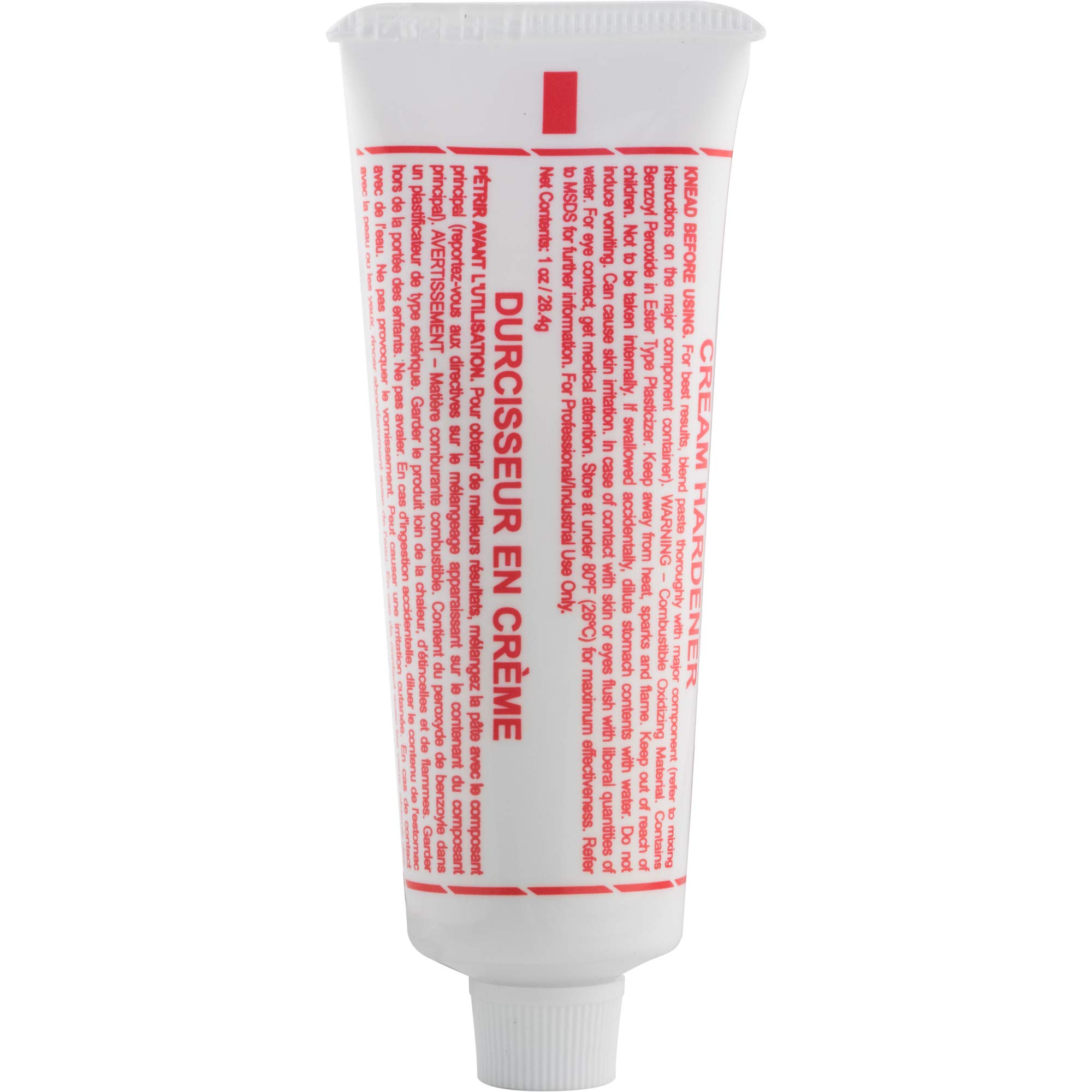 Superior 1oz. Cream Hardener Catalyst Paste for Polyester and Acrlyic Adhesives