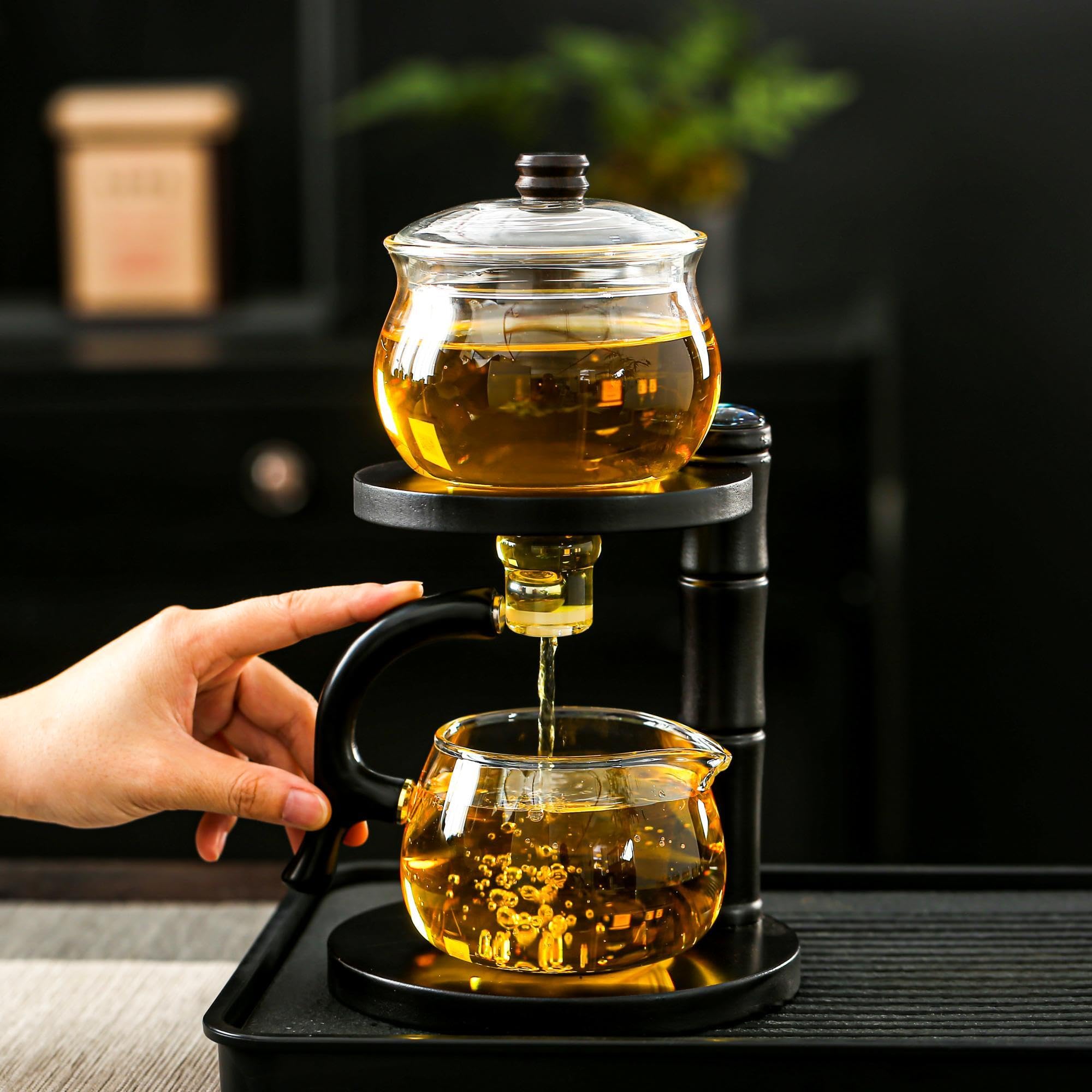 Amazon | Zurucily Glass カンフーティーポットセット | Zurucily