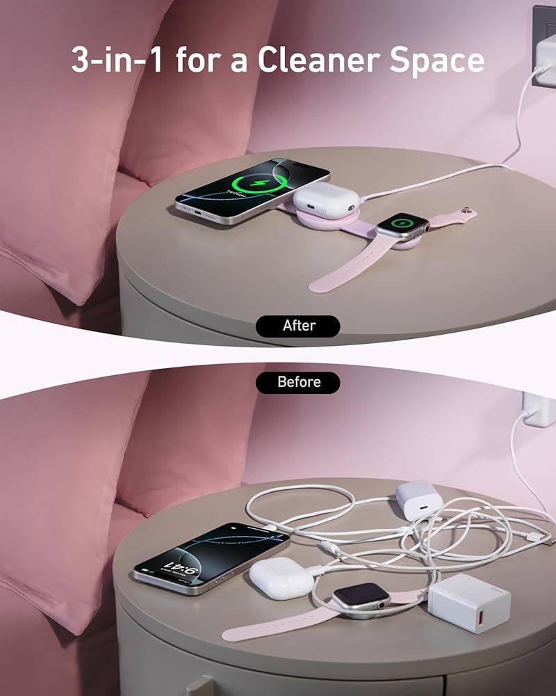 ANKER MagSafe 充電器セット Amazon.co.jp: Anker マグネット式ワイヤレス充電器 ピカチュウ