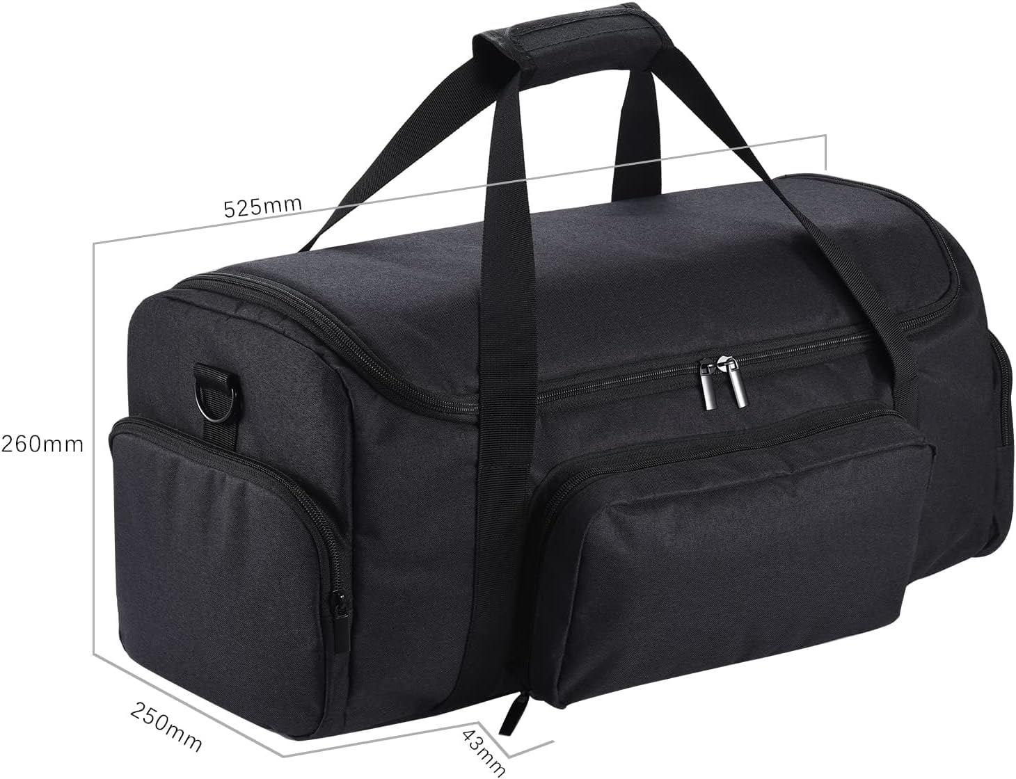 Carrying Case for JBL PartyBox On The Go Speaker, Soft Travel Storage Bag Compatible with PartyBox On-The-Go Portable Party Speaker Outdoor Box-Only Case No Shoulder Strap(Black) - Image 8