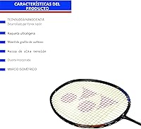 Vista 4 de YONEX Nanoray 10F Hi-Flex - Raqueta de bádminton preencordada