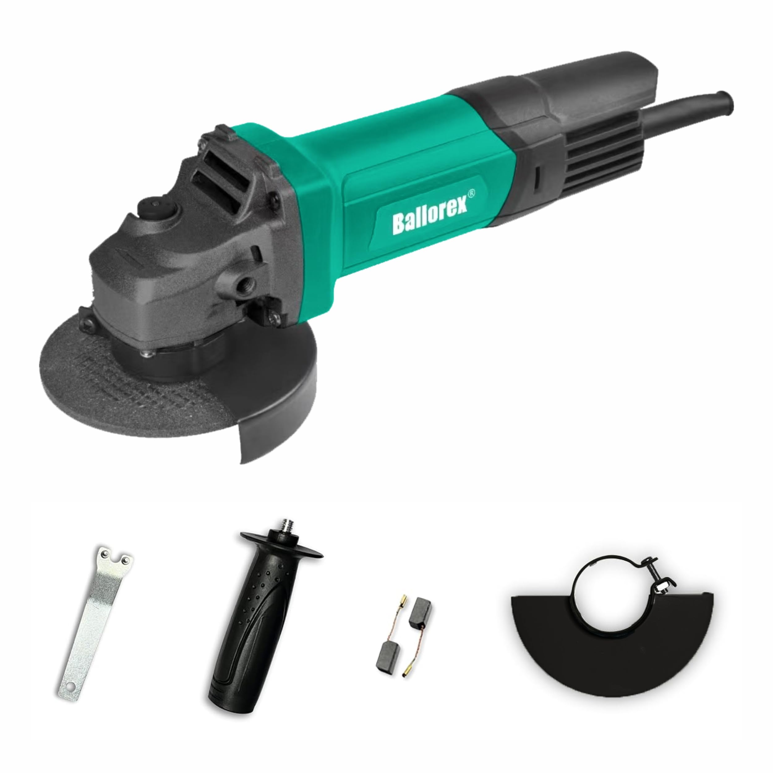 See full amazon price history chart for BALLOREX BLX8100 4" (inch) Angle Grinder with 2-way handle, M10 Spindle & Adjustable Guard | 1050W, 11000 RPM | Angle Grinder for Grinding, Cutting Deburring, Finishing, Polishing, etc. BALLOREX BLX8100 4" (inch) Angle Grinder with 2-way handle, M10 Spindle & Adjustable Guard | 1050W, 11000 RPM | Angle Grinder for Grinding, Cutting Deburring, Finishing, Polishing, etc. (B0CL9NZHBD) Amazon Price History, Amazon Price Tracker