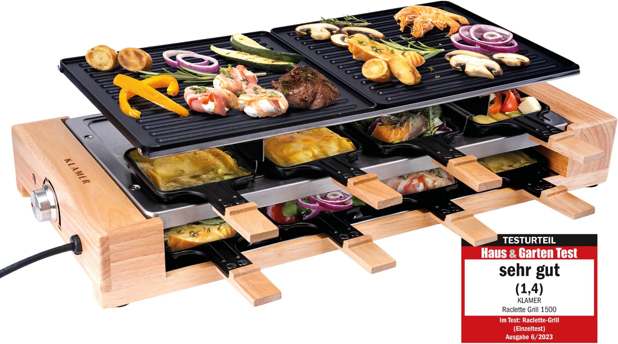 Wmf Raclette Lono 8 Personen Media Markt Amazon.de: WMF Lono Raclette Grill mit Pfännchen und Schiebern