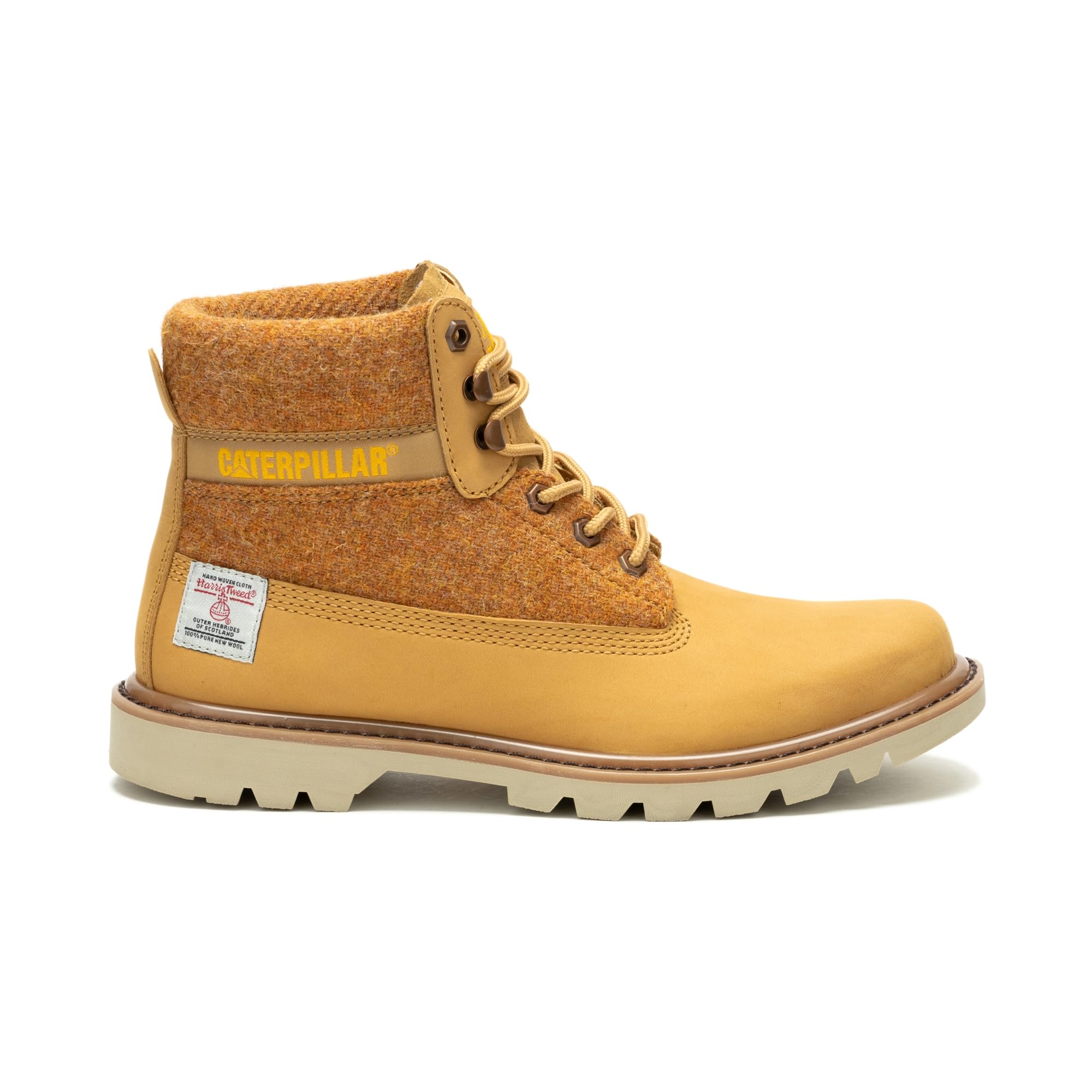 CATCaterpillar Colorado 2.0 Harris Tweed Boot Unisex Amber Gold