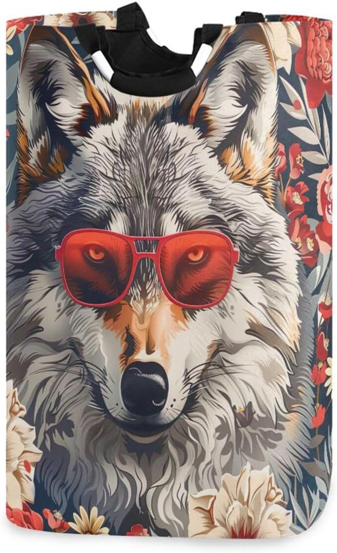 Nander Laundry Basket Purple Mandala Boho Large Hamper Foldable Bag for Dirty Clothes Organizer Laundry Bag Picnic Baskets Print Toy Gift Organizer