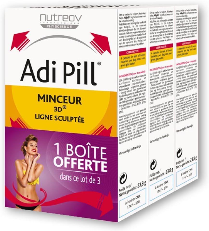 Nutreov Adi Pill Fats Destocker Reshaping 3 x 40 Gel-Caps
