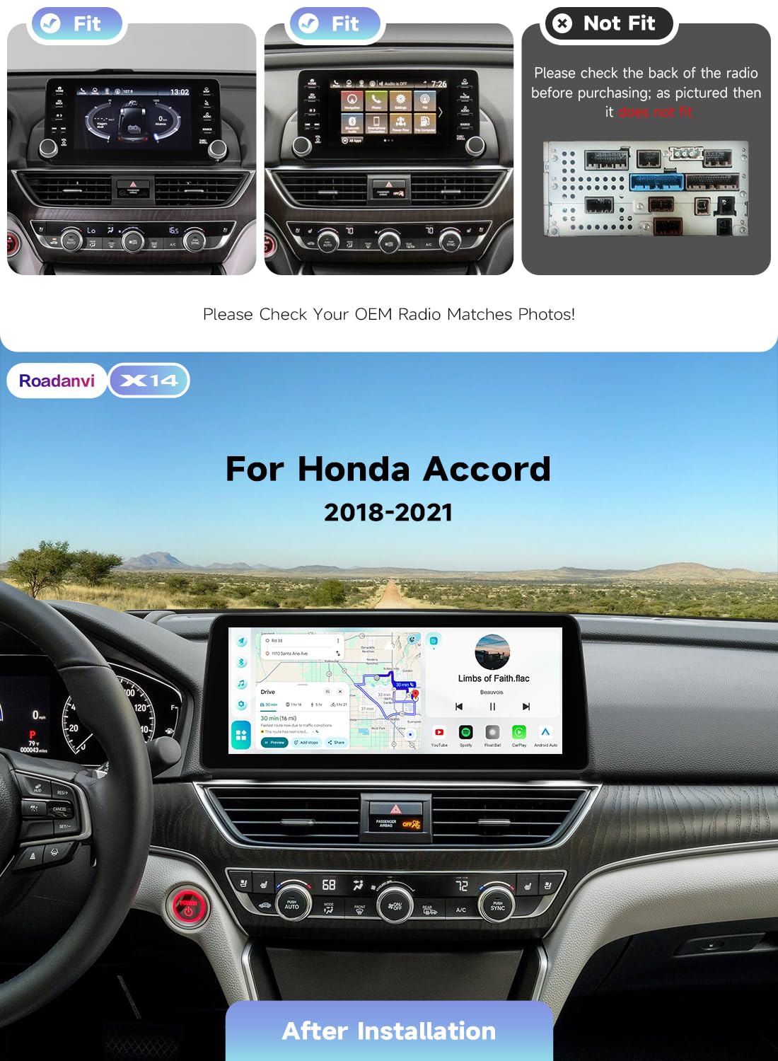 Amazon.com: Roadanvi Android 14 12.3
