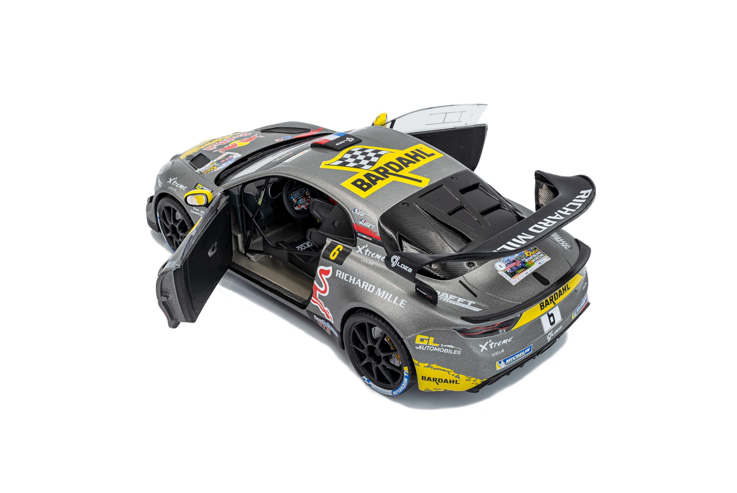 Solido 1:18 Alpine A110 RGT+ #6 szary