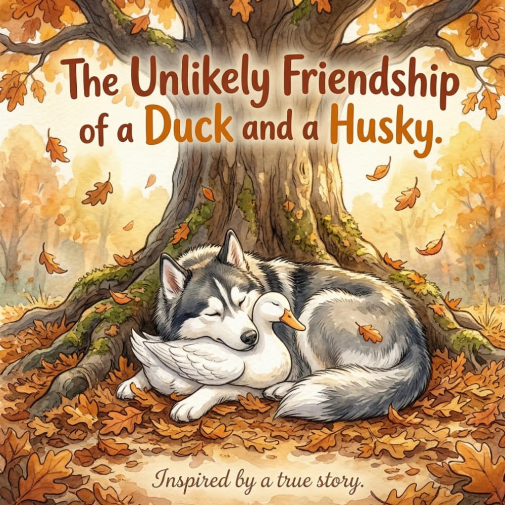 The Unlikely Friendship of a Duck and a Husky: Inspired by a true story (True Animal Friendship Stories)