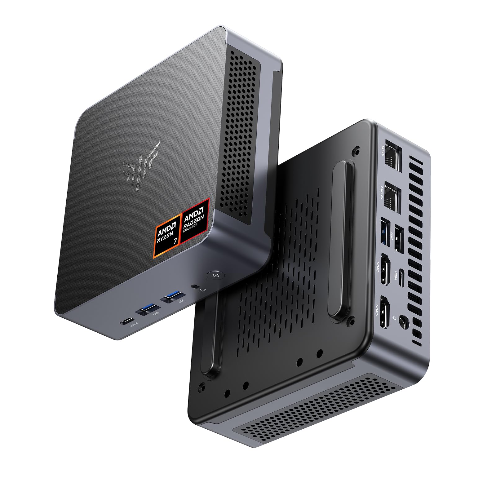 NiPoGi AM21 Mini PC Ryzen 7 8745HS(8C/16T, Max 4,9 GHz),16GB DDR5