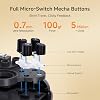 MOBAPAD Chitu 2 Pro Controller Siyah Nintendo Switch 2 ve Windows Uyumlu Bluetooth NFC TMR